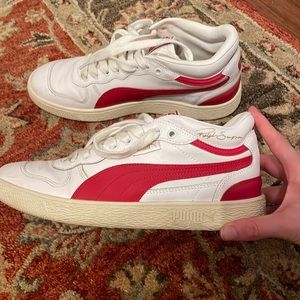 red puma sneakers (mens 10.5)